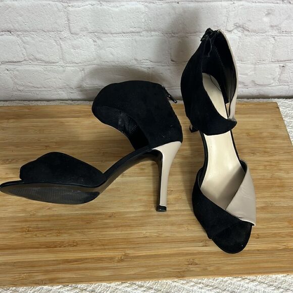 Nine West Twist Peep Toe Pump EUC - Picture 3 of 9